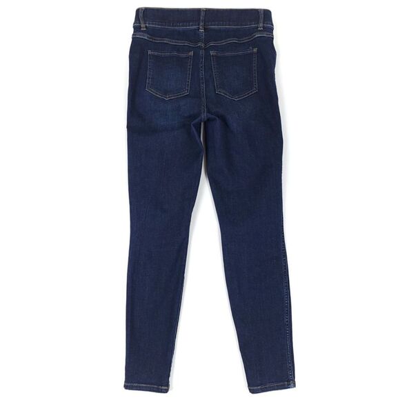 SPANX Shaping Ankle Crop Slimming Skinny Jeans in Midnight Shade Jegging Medium - Picture 4 of 9
